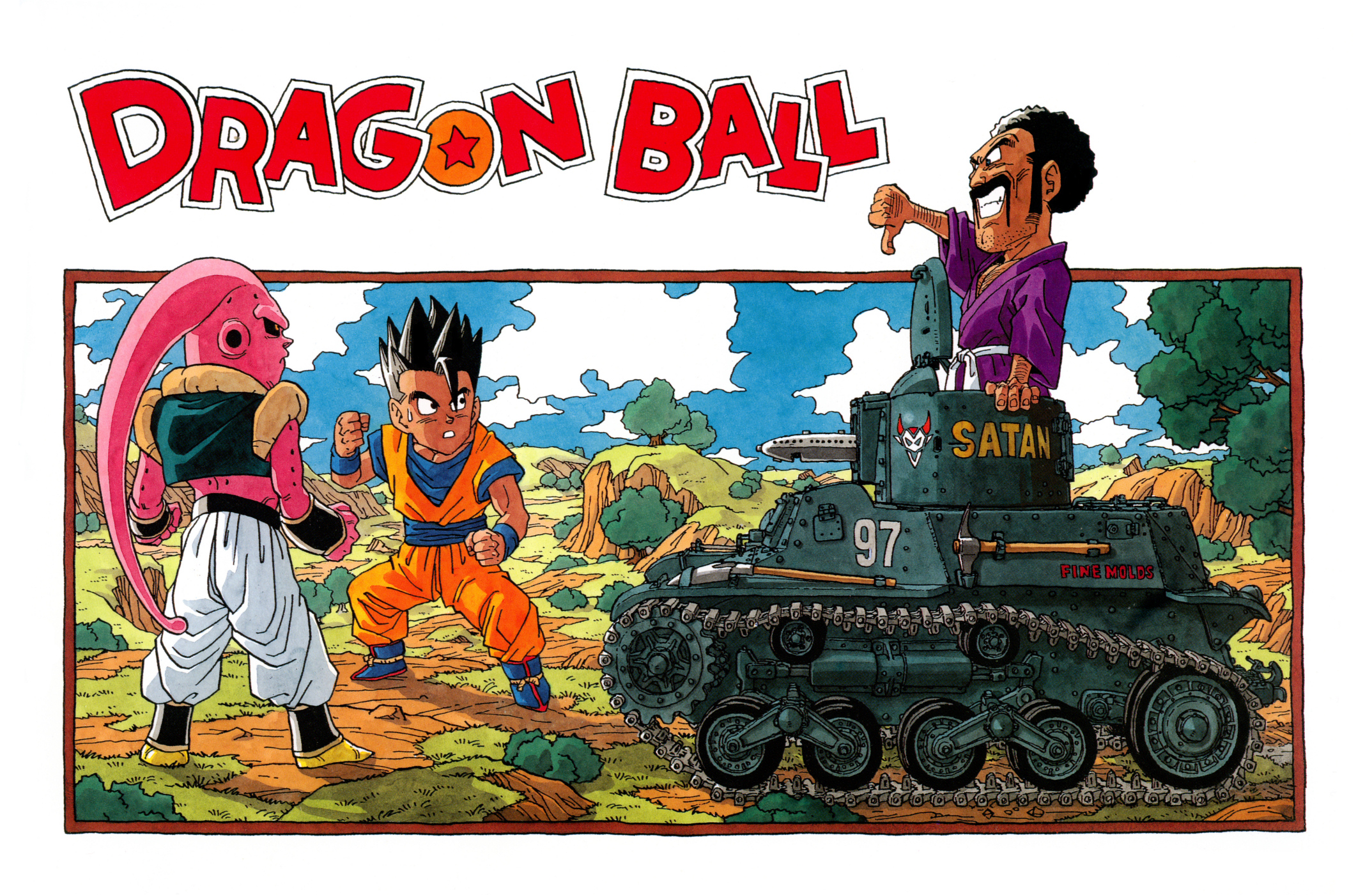 Artbook : DRAGON BALL Daizenshuu - DBZ Love Garden: Where Saiyan Hearts ...