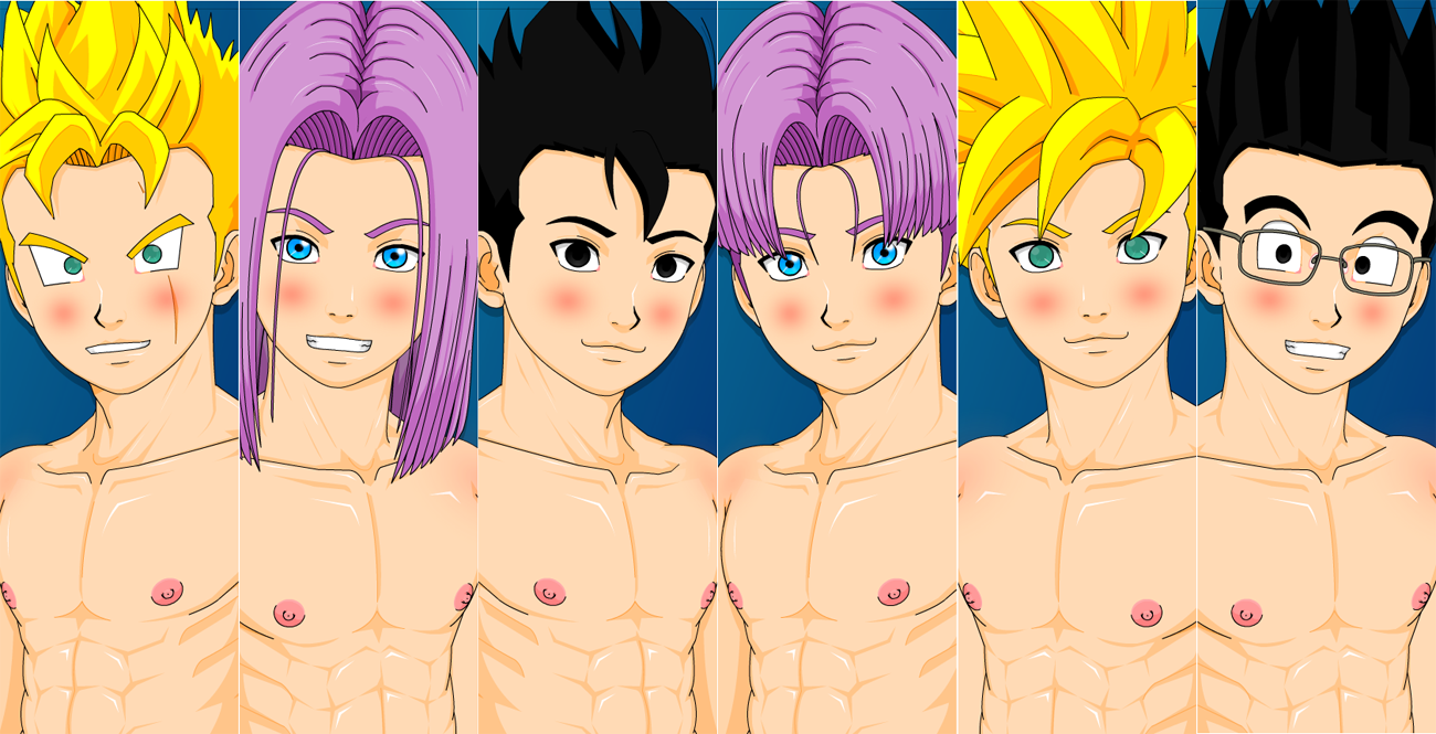 Fellatio Practice - DBZ Yaoi Flash Animation - Boxer & Rice: DBZ Fanfic,  Art & Comics for all Gay/Yaoi Fans