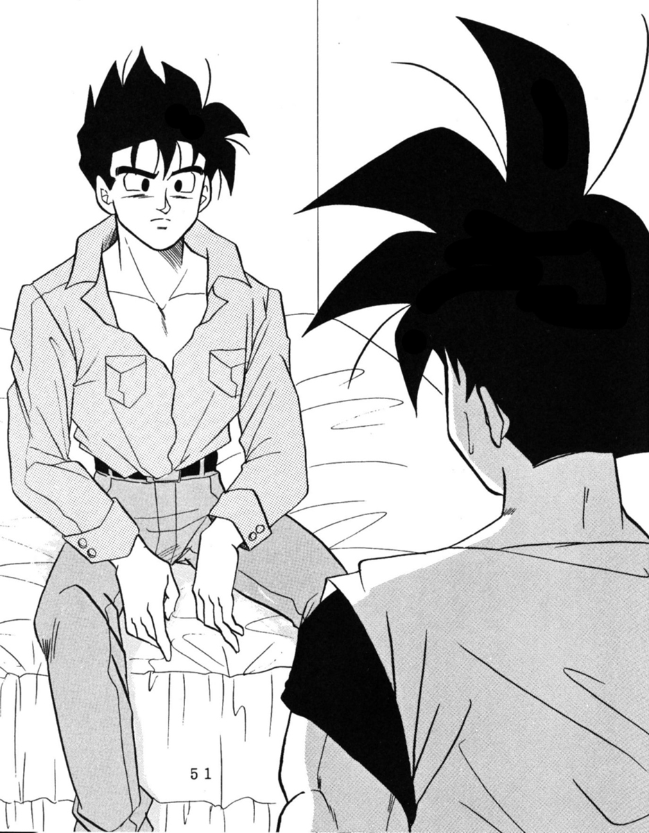 Presence - Boxer & Rice : Explore DBZ Yaoi Fanfiction, Art, Comics & More  for Gay/Yaoi Fans