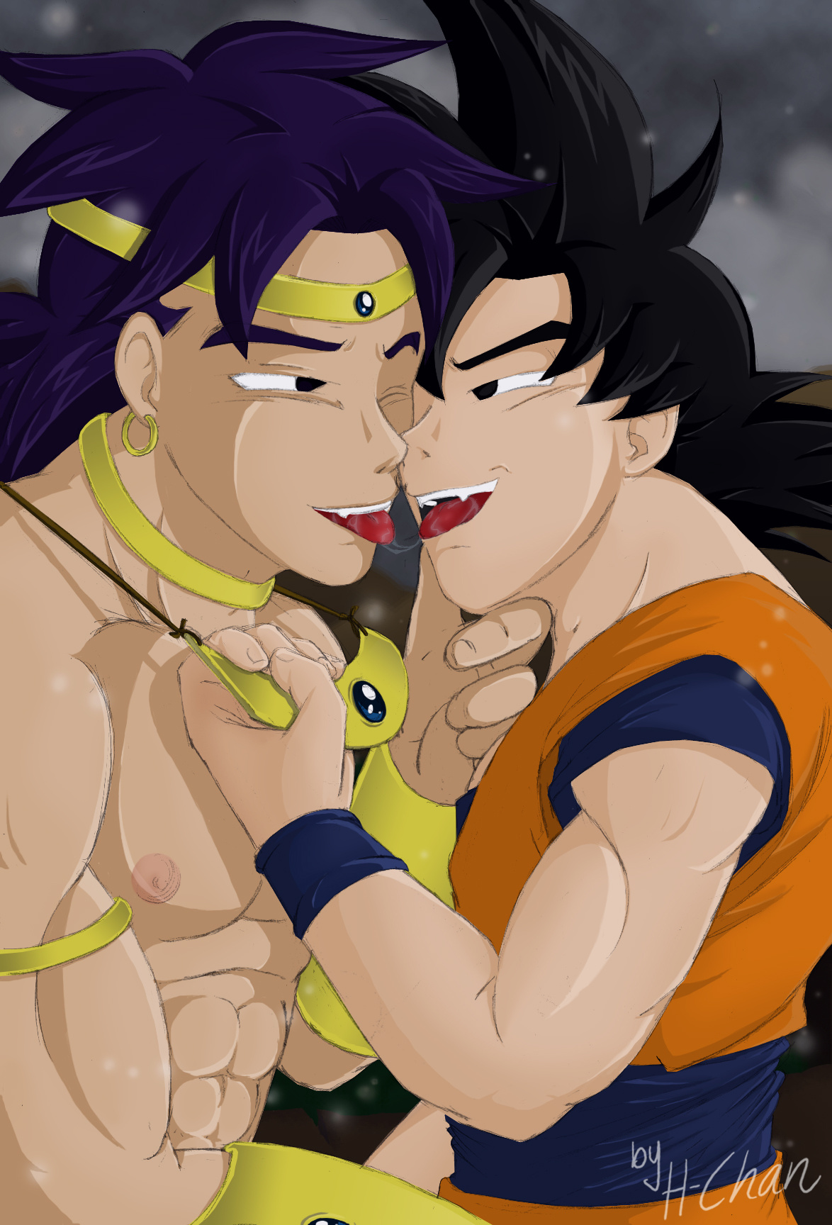 Goku meets Broly - Boxer & Rice : Explore DBZ Yaoi Fanfiction, Art, Comics  & More for Gay/Yaoi Fans