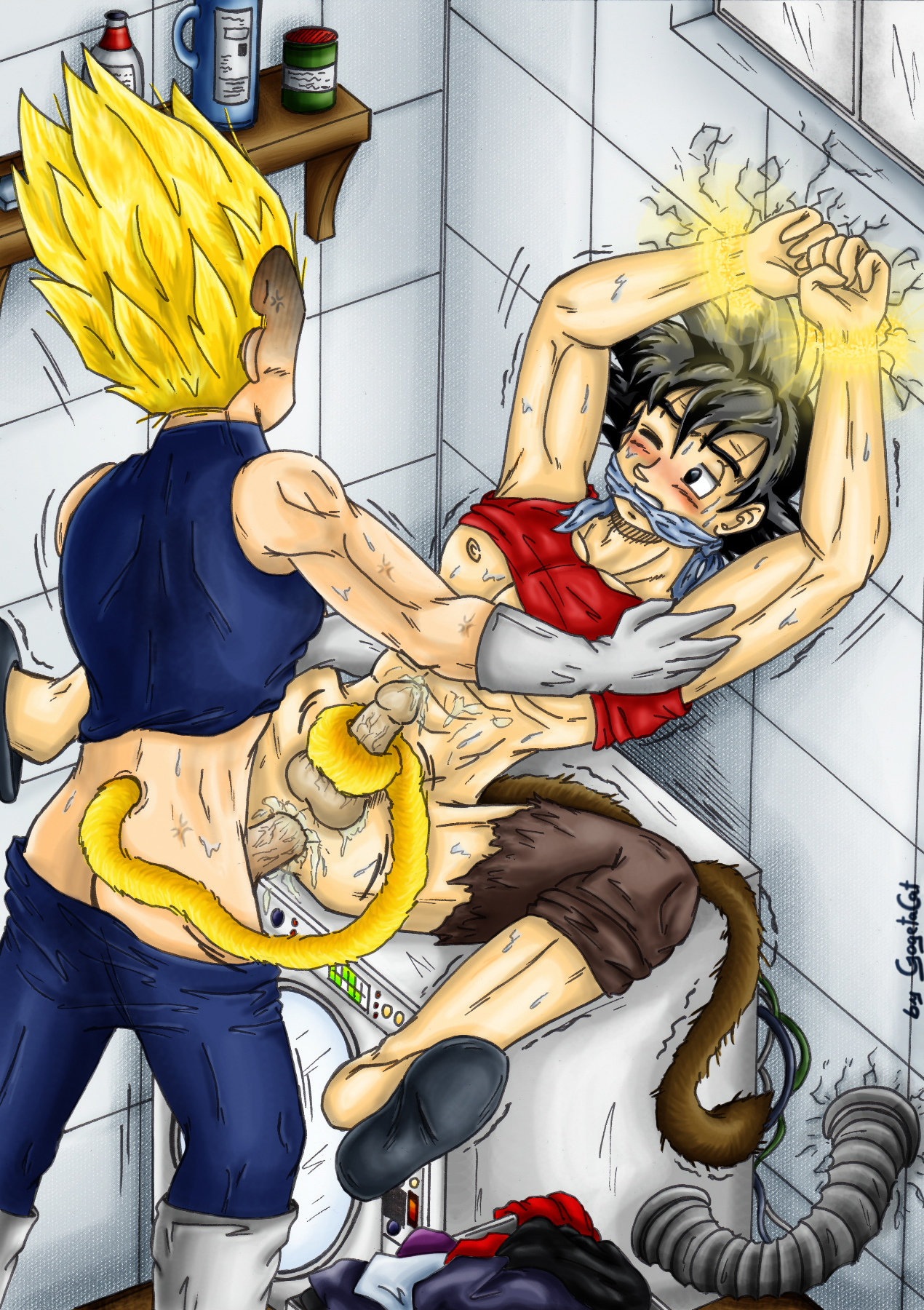 Sexo gay goku