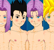 Fellatio Practice  - DBZ Yaoi Flash Animation