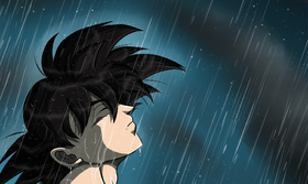 When the Sky losing tears