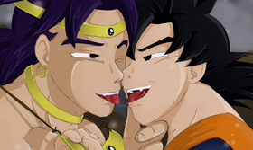 Goku meets Broly