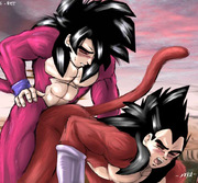 SSJ4 Kakavege by Maetel — Old Web Goku x Vegeta Fanart Archive