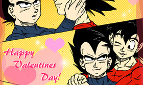 Happy Valentine's day Kakarot