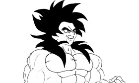 SSJ4 Goku Hawt