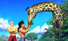 109 : Feeding the Giraffe