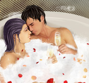 Valentine's Bath