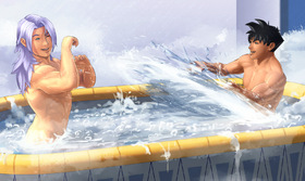 166 : Playful Bath