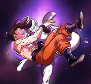 F and Goku