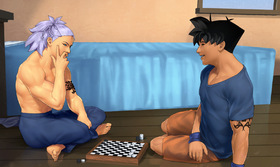257 : Strip Checkers