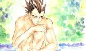 Vegeta in Water