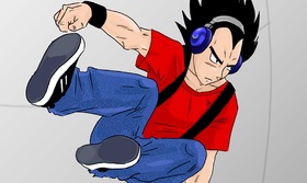 Breakdance Vegeta