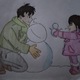 Snow Day (Father's Day fanart)