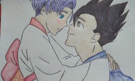Gohan & Trunks Saiyan Wedding Photo III