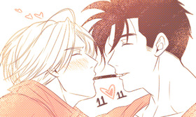 Enjoying a Game of Pocky