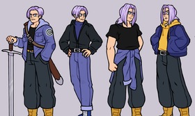 A different baby - Trunks and Android arcs
