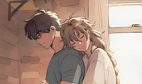 Duo & Heero: A Quiet Victory – Gundam Wing Post-War Fanart