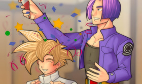 Young Gohan Birthday Before the Cell Tournament — Future Trunks Fanart Archive