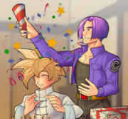 Young Gohan Birthday Before the Cell Tournament — Future Trunks Fanart Archive