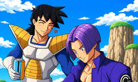 Gohan x Future Trunks After Mecha Freeza — Truhan Fanart