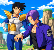 Gohan x Future Trunks After Mecha Freeza — Truhan Fanart