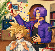 Young Gohan Birthday Before the Cell Tournament — Future Trunks Fanart Archive