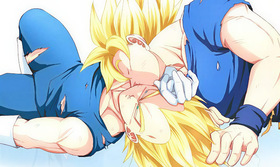 Kakavege Fanart: Goku x Vegeta