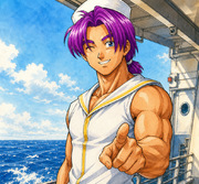 Future Trunks Sailor Outfit Fanart — Capsule Corp Cruise Portrait