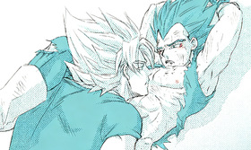 Kakavege SSJ Passion — Goku x Vegeta Primal Moment