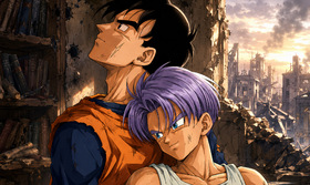 Future Gohan & Future Trunks — History of Trunks Fanart