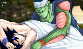 Piccolo x Goku by Maetel — Rare Old Web DBZ BL Archive
