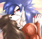SSJ4 Kissing the Prince by Maetel — Old Web KakaVege Archive