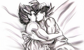 Bedside Kiss by Maetel — Old Web Kakavege Sketch Archive