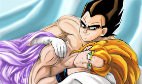 Golden Hair, Royal Hold by Maetel — Mature VegeKaka Old Web Archive
