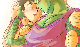 Piccohan Fanart: GohanxPiccolo