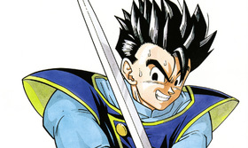 Gohan Sword Artwork — Dragon Ball Z Visual Character Reference