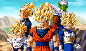 Cell Games Shitajiki — Dragon Ball Z Official Character Lineup Reference