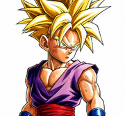 SSJ Gohan Standing Artwork — Dragon Ball Z Cell Saga Visual Reference