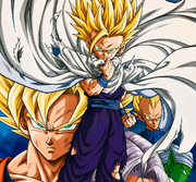 Cell Saga Shitajiki — Dragon Ball Z Super Saiyan Lineup Visual Reference