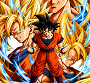 Buu Saga Goku Super Saiyan Forms Artwork — Dragon Ball Z Visual Reference
