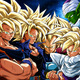 Cell Saga Super Saiyan Lineup Artwork — Dragon Ball Z Visual Reference