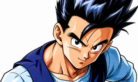 Orange Star High School Gohan Artwork — Dragon Ball Z Buu Saga Visual Reference