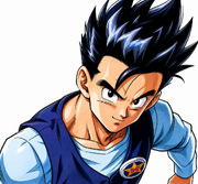 Orange Star High School Gohan Artwork — Dragon Ball Z Buu Saga Visual Reference