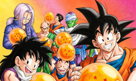 Cell Saga Dragon Ball Group Artwork — Dragon Ball Z Wish Mythology Visual Reference