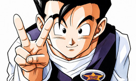 Orange Star High School Gohan Artwork — Dragon Ball Z Buu Saga Visual Reference