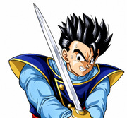 Gohan Sword Artwork — Dragon Ball Z Visual Character Reference