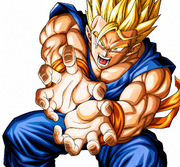 SSJ Gohan Energy Attack Artwork — Dragon Ball Z Visual Reference