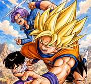 Artbook : "The Golden Warrior" (ドラゴンボール改(カイ)